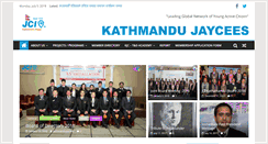 Desktop Screenshot of kathmandujaycees.org.np