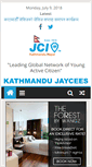 Mobile Screenshot of kathmandujaycees.org.np